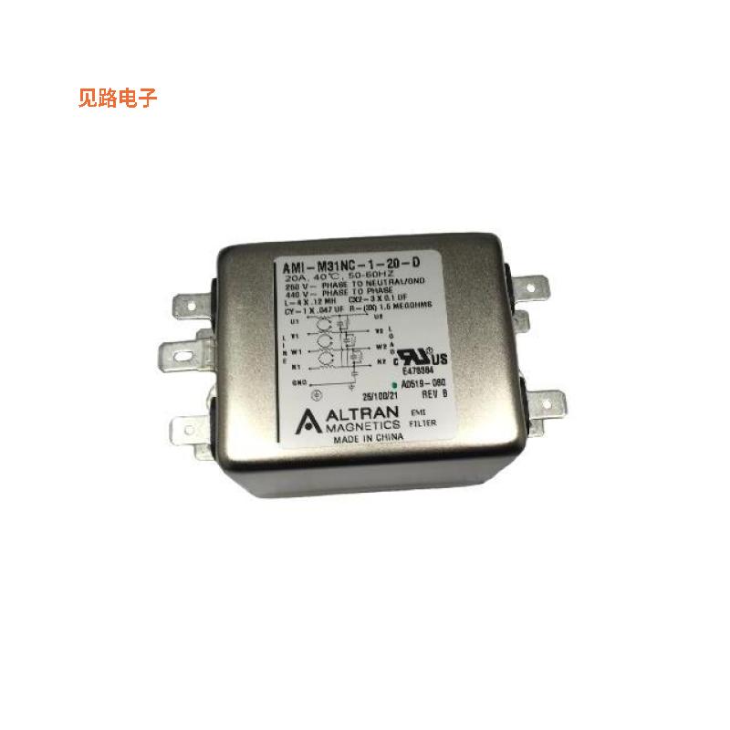 AMI-M31NC-1-3-D -原装[LINE FILTER 3A CHASSIS MOU