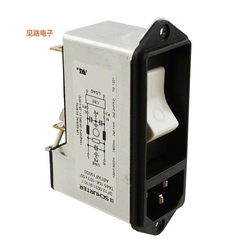 DF12.0031.9110.1 -[全新PWR ENT MOD RCPT IEC320-C14 PNL]