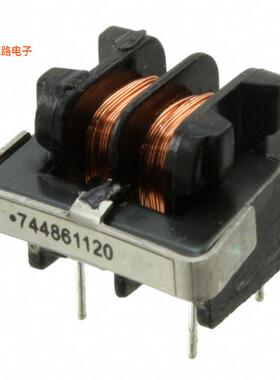 744861120 -原装[CMC 12MH 400MA 2LN TH电源线