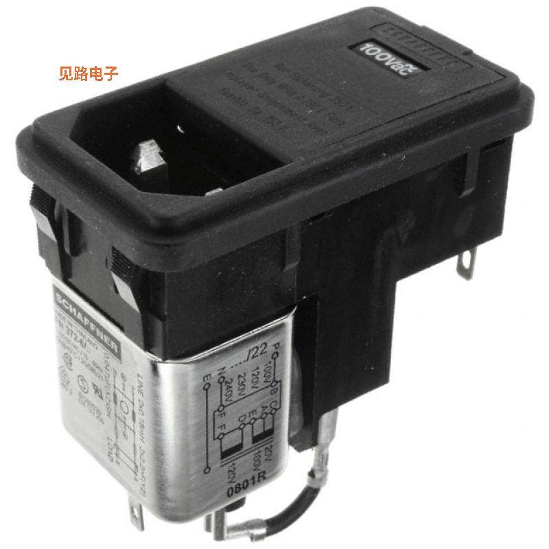 FN372-6-22 -原装[PWR ENT MOD RCPT IEC320-C14 PNLIEC 320-C14