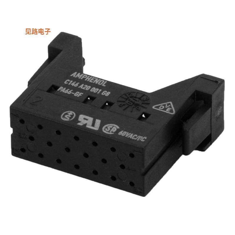 C146A20001G8 -原装[MODULE MALE 20POS CRIMP无触头模块