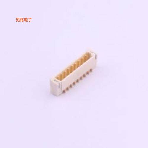 X0800WRS-09HF-LPV01 -[原装线对板针座SMD,P=0.8mm,卧贴