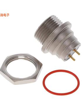 HS2P2M20-BP -[全新CONN RCPT MALE 2POS GOLD SOLDER]