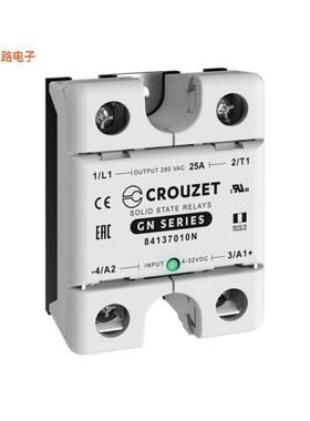 84137010N -原装[SSR RELAY SPST-NO 25A 24-280V底座安装