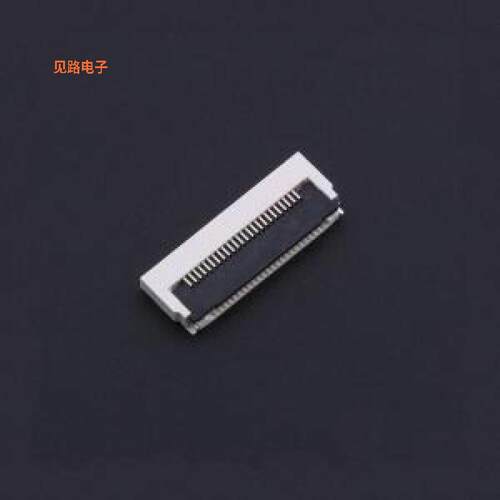 AFC64-S24FIA-HF -[带蝴蝶卡扣SMD,P=0.5mm,卧贴FFC/FPC