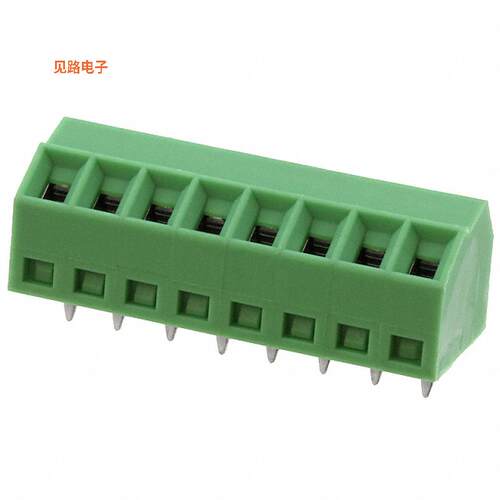 1751154 -[全新TERM BLOCK 8POS 55DEG 3.5MM PCB]
