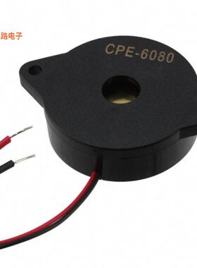 CPE-6080 -原装[BUZZER PIEZO 10V 44.00MM FLANG