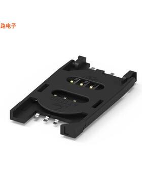 115B-AAA0-R01 -[原装CONN SIM CARD R/A SMDSMD