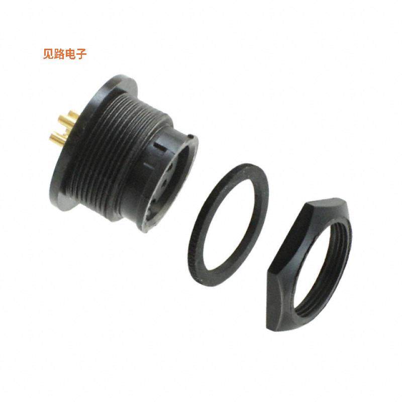 4381-4SG-300 -[全新CONN RCPT FMALE 4POS GOLD SOLDER]