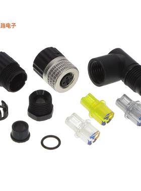 FIC-M8F3A -原装[FIELD WIREABLE CONNECTOR, M8插头，母插口