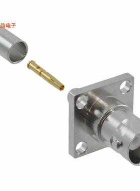 112272 -原装[CONN BNC JACK STR 50 OHM CRIMPBNC