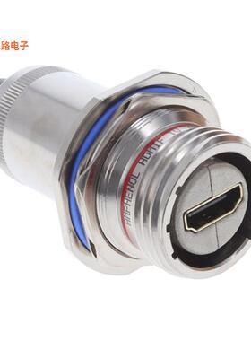 HDMIFTV7APEN -原装[HDMIFTV JAM NUT RECEPT, NICKEL