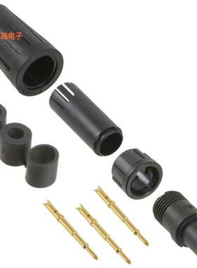 EN2C3M20DC -原装[CONN PLUG MALE 3POS GOLD CRIMP插头，公引脚