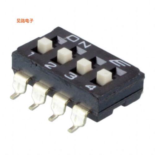 KAE04LGGT -[全新SWITCH SLIDE DIP SPST 0.025A 24V]