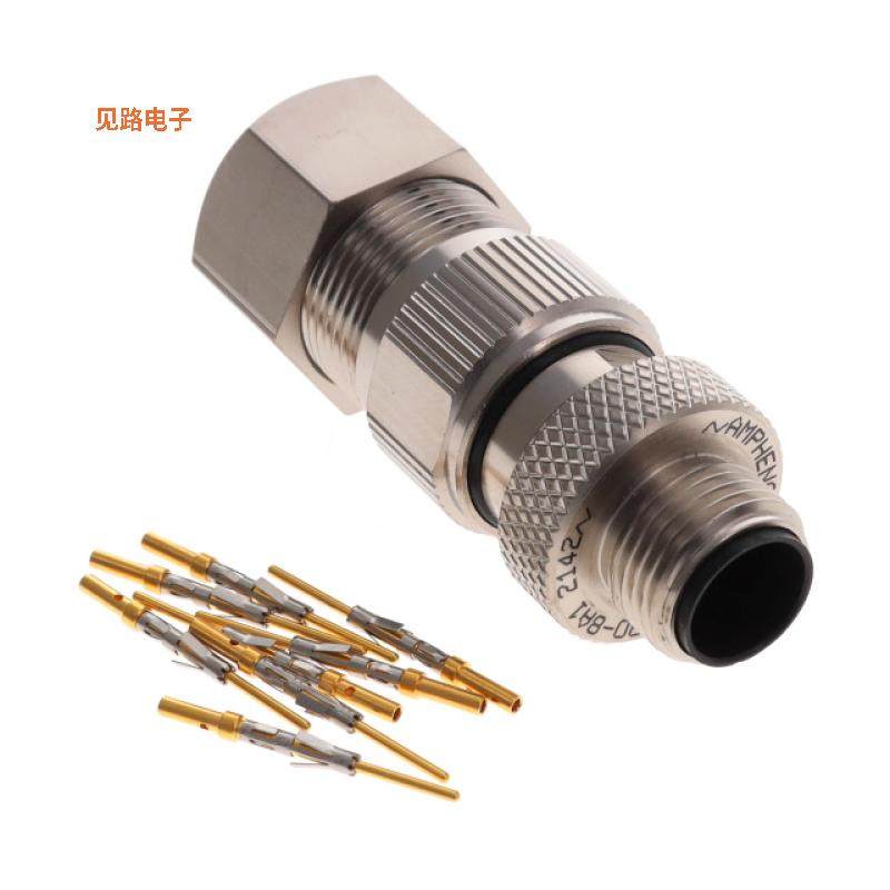 HDM12PM08ASTMC -[全新MAXM12, MALE STRAIGHT PLUG, 8 MA]