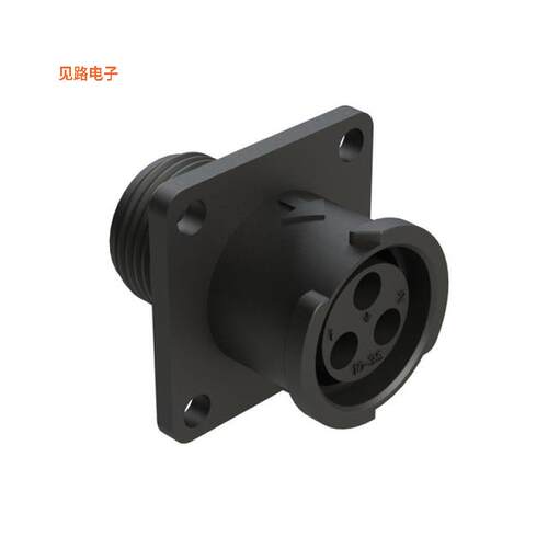 FLS010N3S03 -原装[3 POSITION SQUARE FLANGE RECEPTA插座外壳