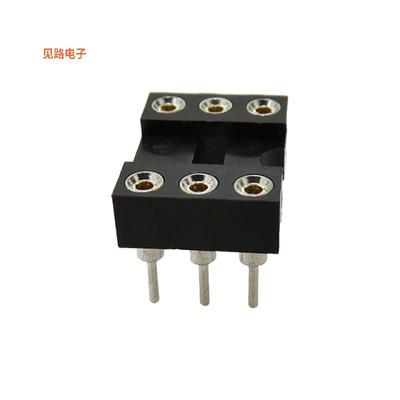 ICM-306-1-GT-HT -[全新MACHINE PIN SOCKET, IC, DIP, 6P]