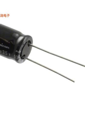 UKL1V101MPDANA -原装[CAP ALUM 100UF 20% 35V RADIAL TH100 F