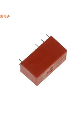 RT424012 -[原装RELAY GEN PURPOSE DPDT 8A 12V插件,12.7x29mm