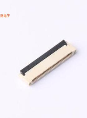 FPC-1.0HF-15PWAR-H20 -[原装FFC/FPCSMD,P=1mm,卧贴