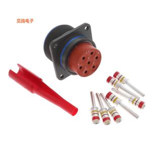 RCPT MALE 7POS MS3452W24 CRIMP 全新CONN GOLD 10P