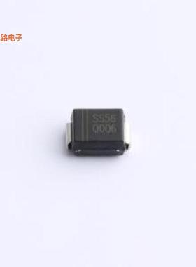 SS56B -[原装60V 700MV@5A 5A SMB(DO-214AA)SMB