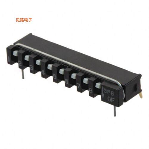 SPA08AB -原装[SWITCH SLIDE DIP SPST 0.01A 20VSPST