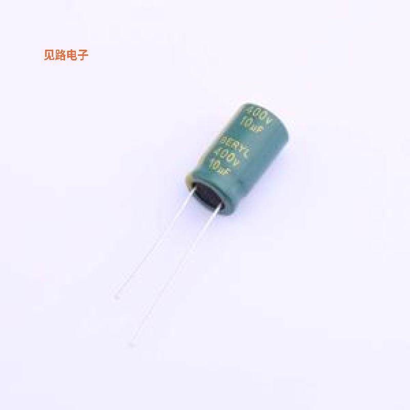 RC400M100LO10*16TH-2A1E -[原装直插铝电解电容插件,D10xL16mm