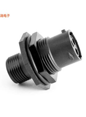 RTS710N3W3S03 -原装[RECEPTACLE, JAM NUT, 6 (3+3)