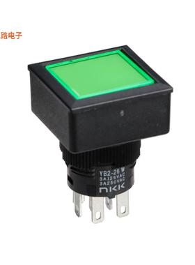 YB226CWSKW01-5F05-FB -[全新DPDT ON-ON PANEL SEAL SQU