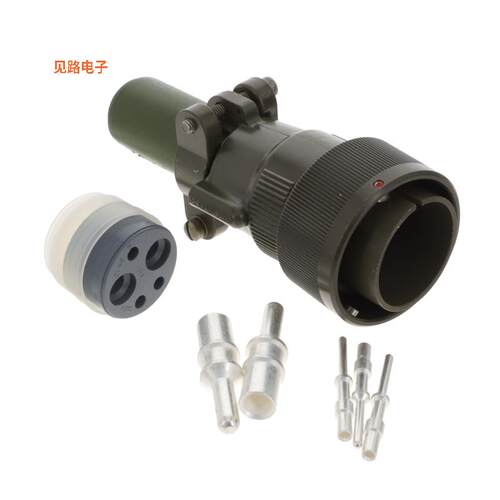 CA3106E24-12P-B-F80 -原装[CONN PLUG W/PINS 5POS插头，公引脚