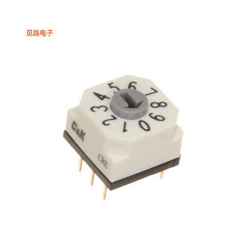 CRE10ROTP0C -[全新SWITCH ROTARY DIP BCD 0.15A 42V]