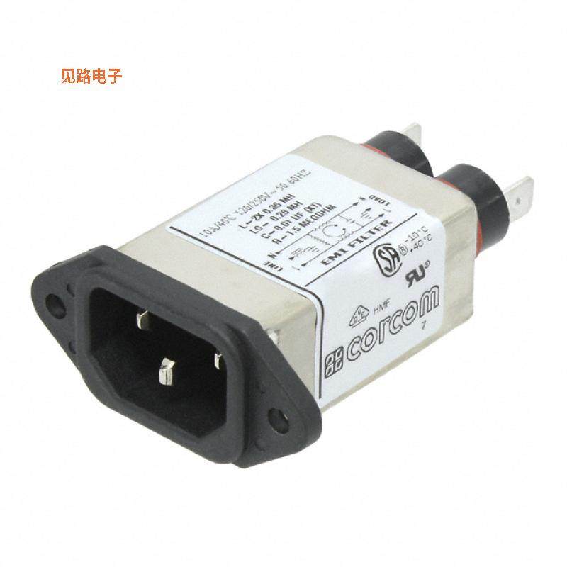 10EH4C -原装[PWR ENT RCPT IEC320-C14 PANEL QCIEC 320-C14