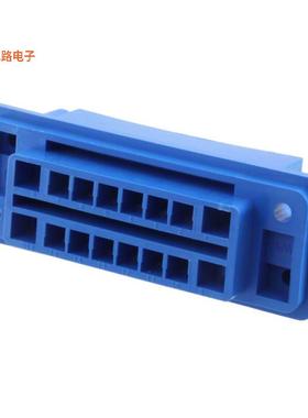 172059-1 -[全新CONN PLUG HSG DRAWER 16POS BLUE]