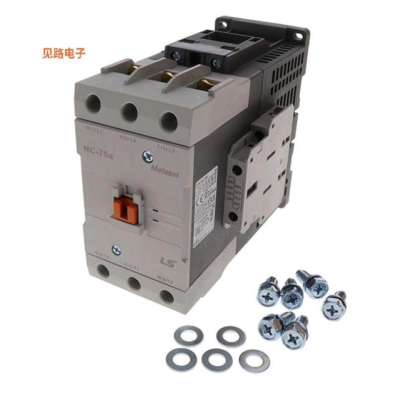 MC-75A-DC24V -[全新CONTACTOR 3P 75A 2 NO/2 NC 24VDC]