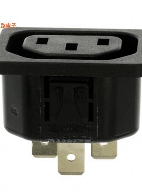 6600.4315 -原装[PWR ENT RCPT IEC320-2-2F PNL QCIEC 3
