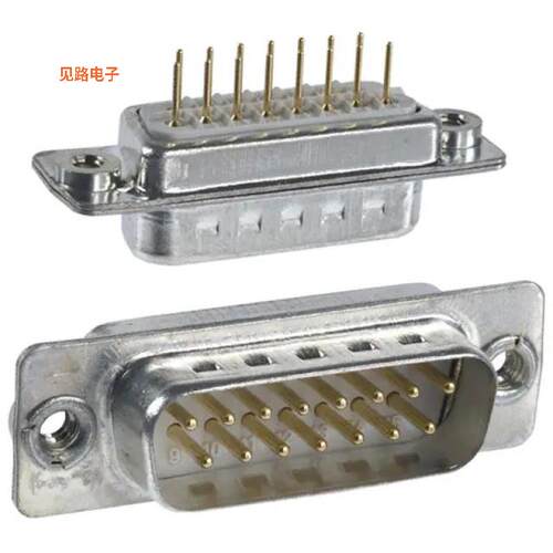 172-015-113R011 -原装[CONN D-SUB PLG 15POS PNL MT SLDRD-Sub