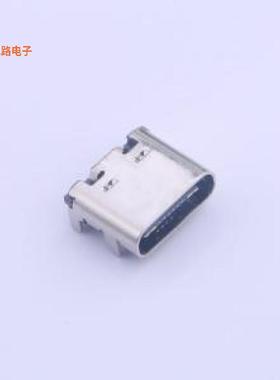 TYPE-C-16M-0232MD -[2MD黑色板上型短脚3A L7.55SMDUSB