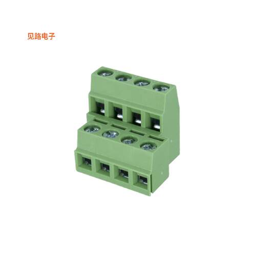 EELK508V-08P -[全新TERM BLK 8POS 5.08MM SCRW PLG]