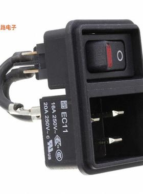 EC11.0021.201 -[全新PWR ENT MOD RCPT IEC320-C20 PNL]