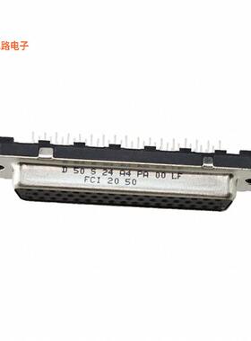 D50S24A4PA00LF -原装[CONN D-SUB RCPT 50POS VERT SLDRD-Sub