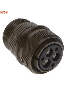 MS3106A20-22S -原装[MIL-5015 MS/AC THREADED PLUG插头，母插口