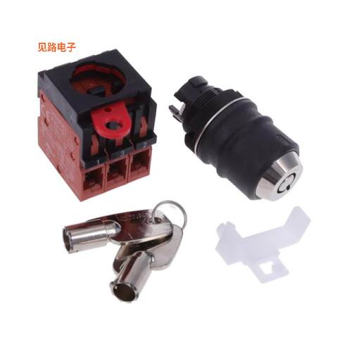 A22TK-2LL-03-K01 -[全新SWITCH KEYLCK 2POS 3PST 10A 110V]