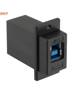 ECF504-3BA-BLK -[全新USB 3.0 COUPLER PANEL MOUNT B-F]