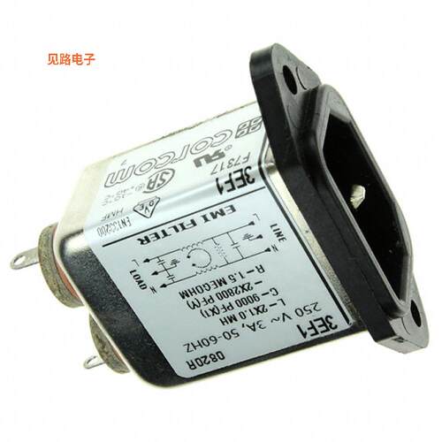6609014-5 -原装[PWR ENT RCPT IEC320-C14 PANEL QCIEC 320-C14
