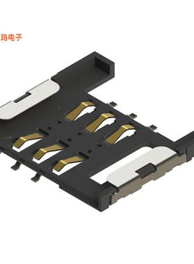 009162006401070 -原装[CONN SIM CARD R/A SMDSIM 卡