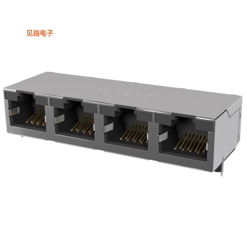 RJE584886101 -原装[STANDARD PROFILE CAT5E RJ45 - 4插孔