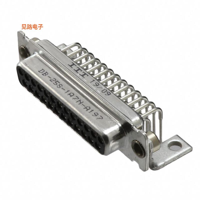 DB-25S-1A7N-A197 -原装[CONN D-SUB RCPT 25POS R/A SOL