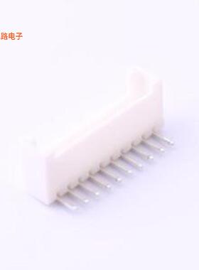 M2016R-10P -[原装线对板针座弯插,P=2mm