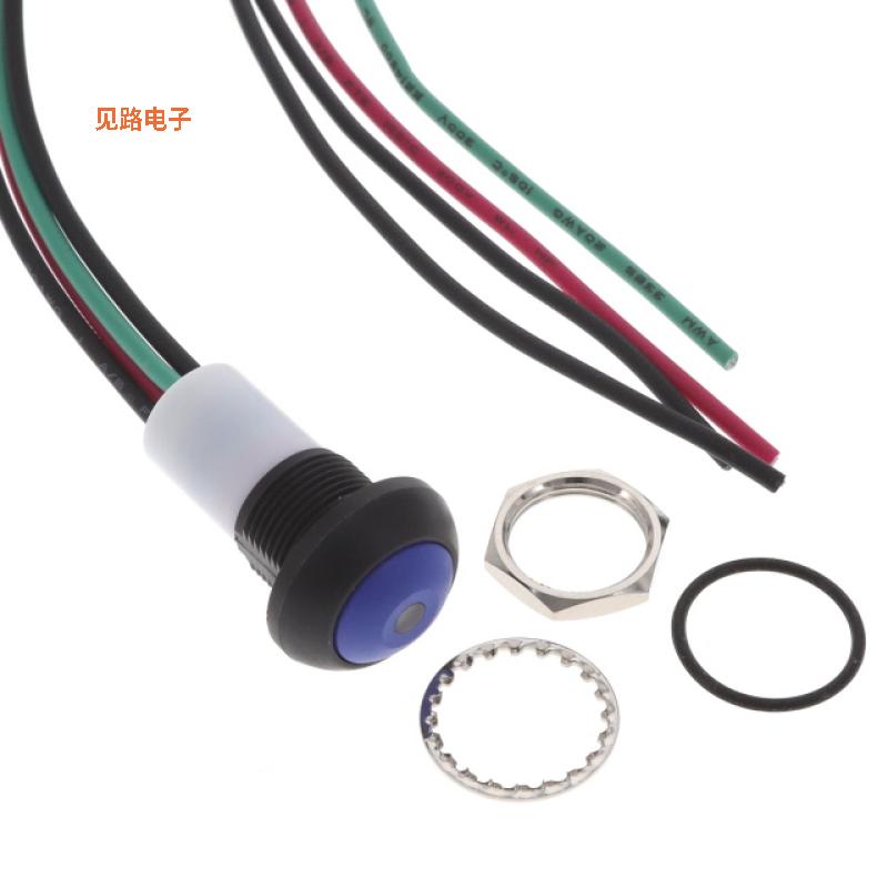 PB6B2FM7M1CAL06S500 -[全新SWITCH PUSH SPST-NO 125MA 125V]